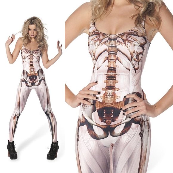 Blackmilk Pants - Blackmilk Muscle & Bone Catsuit